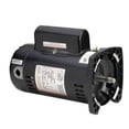thumbnail image 1 of Regal Beloit SQS1152R 1.5 & 0.19 HP Square Flange 2-Speed Full-Rated Two-Compartment Pool Pump Motor 48Y Threaded Shaft, 1 of 1