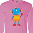 thumbnail image 4 of Inktastic Cute Robot, Colorful Robot, Funny Robot, Robotics Long Sleeve T-Shirt, 4 of 5