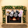 thumbnail image 6 of Dengjunhu Dog Cat Paw Christmas Stockings, Plush Hanging Socks for Holiday and Christmas Decorations, 6 of 6