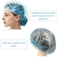 thumbnail image 4 of Heqishun 200 Pcs Disposable Shower Caps, Elastic Shower Caps, Waterproof Shower Caps, Bl, 4 of 7
