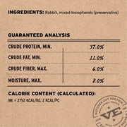 Vital Essentials Freeze Dried Cat Treats | Rabbit Bites, Single Protein | Grain Free, Crunchy Cat Treats, 0.9 oz bag