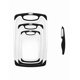 thumbnail image 1 of Tablas XTELLAR Para Picar Alimentos color negro Cocina Para Cortar Set 4 Piezas, 1 of 5