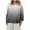 Black, variant on JGGSPWM Women's Striped Printed Round Neck Fashion Loose Soft Comfortable Casual 3/4 Sleeve Curved T-Shirt Top Pink M