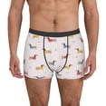 thumbnail image 1 of Fotbe Dachshund Dog Puppy Calzoncillos Tipo Boxer con Bolsa de Soporte Total para Hombre, X-Temp Fresco, Transpirable y de Secado Rápido-X-Large, 1 of 5