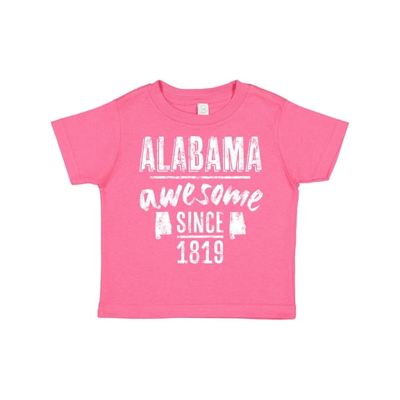 Inktastic Alabama Awesome Since 1819 Boys or Girls Toddler T-Shirt