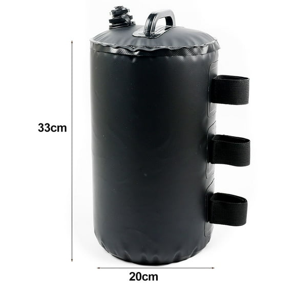 Outdoor Umbrella Base Weight Bag - Waterproof 10kg/20kg Capacity, Large Water Inlet, Weather-Resistant PVC Lining, Portable with Handles, Fits Most Patio Umbrella Posts