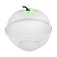 thumbnail image 1 of AMLESO Fruit Basket with Lid Covered Food Strainer for Kitchen Counter Restaurants white, 1 of 8