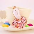 thumbnail image 3 of Llavero de Repollo perfke Rhinestone Rosado, 3 of 9