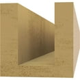thumbnail image 4 of Ekena Millwork 4"W x 4"H x 36"L Block Woodgrain TimberThane Rafter Tail, Primed Tan, 4 of 6