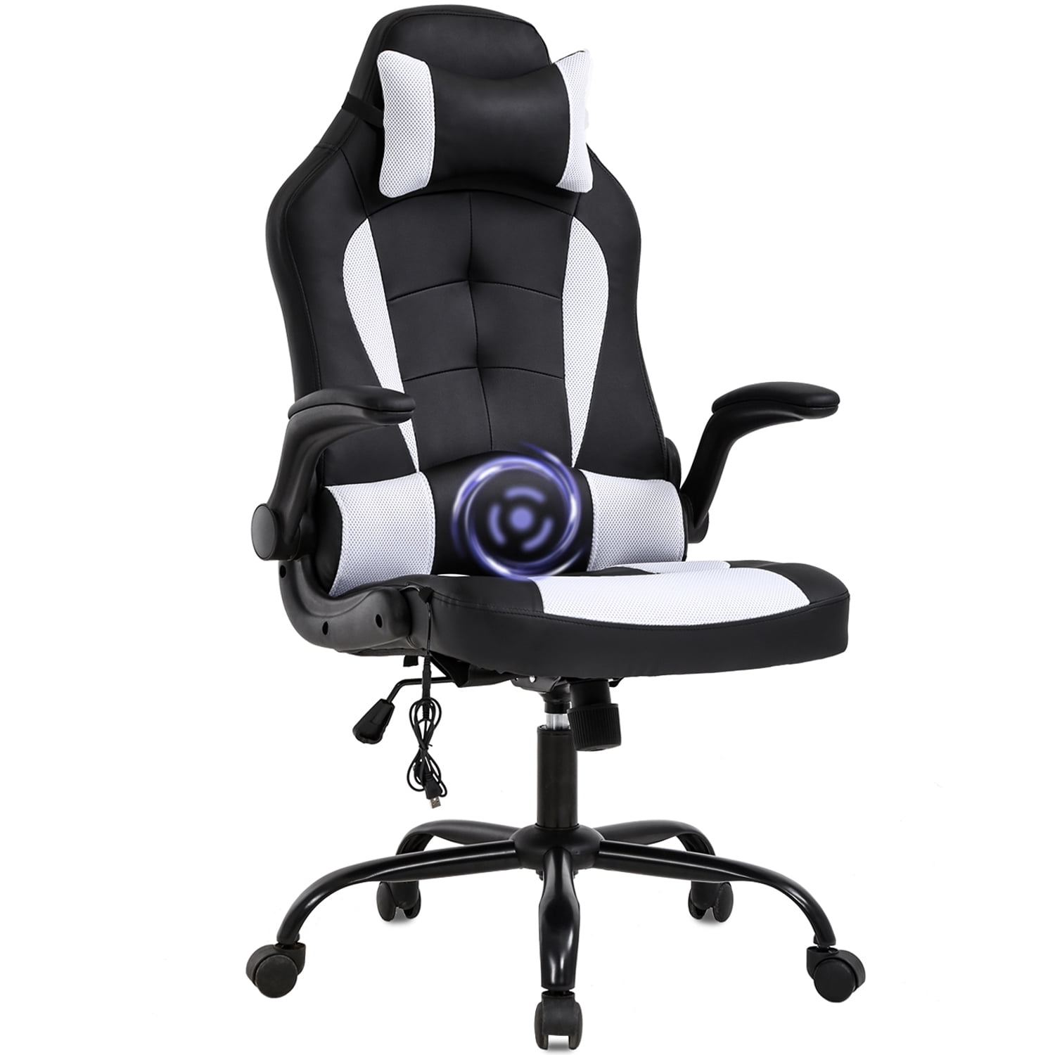 Pc Gaming Chair Massage Office Chair Ergonomic Desk Chair Racing