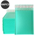thumbnail image 1 of Sobres acolchados de burbujas para correo, sobres de polietileno para embalaje, bolsa de envío autosellada, color azul, novedad de 100 unidades, 1 of 4