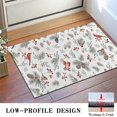 thumbnail image 3 of White Christmas Bird and Pine Pattern Door Rugs,Washable Non Slip Door Mats Indoor,Decorative Door Mats,Entry Mat Indoor for Entrance,Bedroom,Kitchen,Bathroom,16"x24", 3 of 6