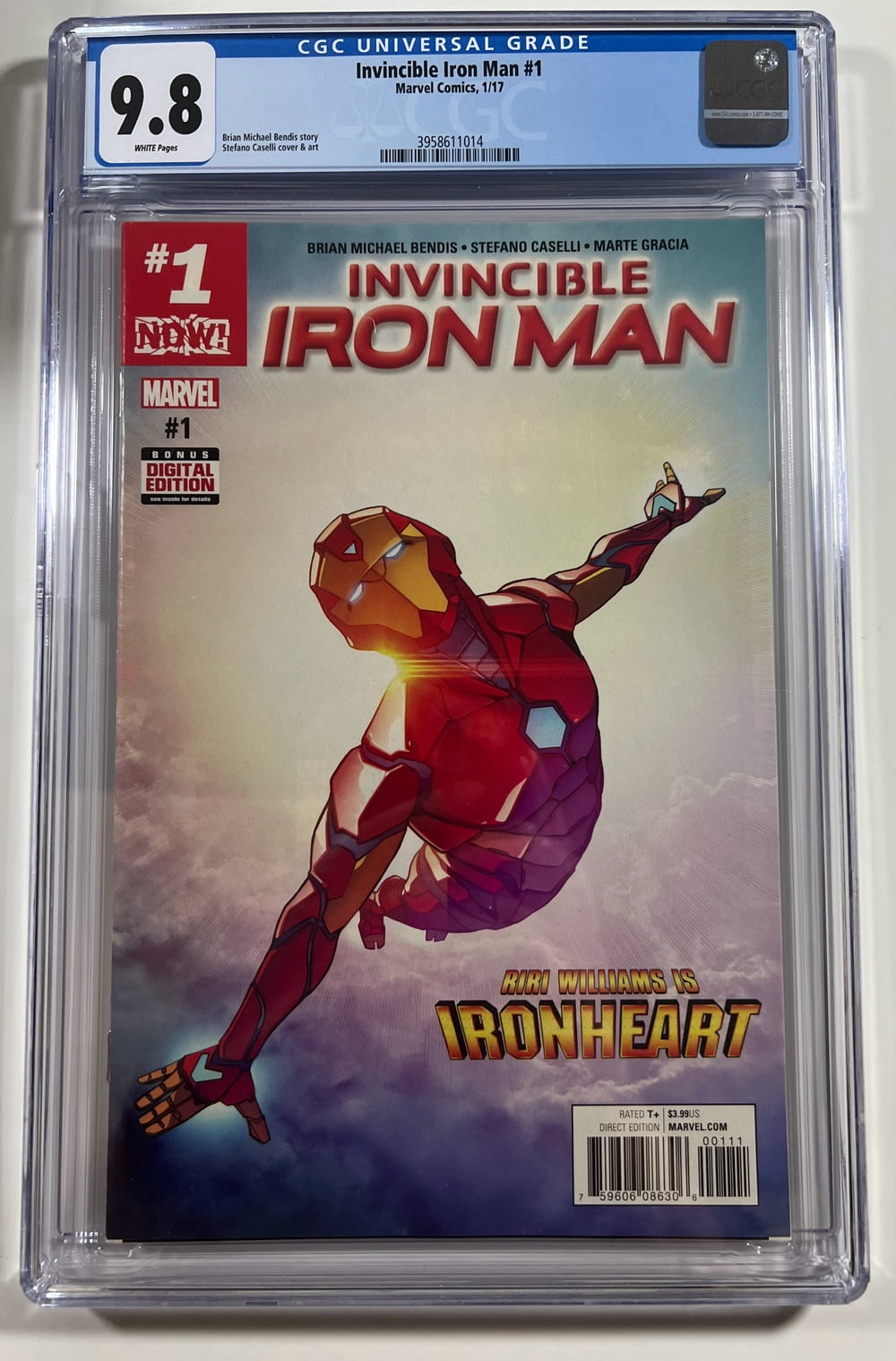 Invincible Iron Man #1 - CGC 9.8 Comic Book