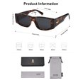 thumbnail image 5 of Gafas de Sol SOJOS Tendencia Y2K Rectangulares Polarizadas SJ2228, 5 of 5