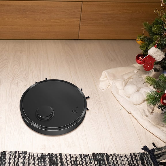Robot Vacuum and Mop, 2 in 1 Ultra Thin Robotic Cleaner with 1200Pa Suction, 70 Min Runtime for Hard Floors, Low Profile Fits Under Furniture, USB Rechargeable Automatic Sweeper, 9.76x9.76x2.5in
