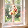 thumbnail image 3 of Clearance! Suncatcher Window Hanging Ornament Floral Butterfly Acrylic Wind Chime with Crystal Pendant for Home Bedroom Living Room Window Garden Boho Wall Art Decor, 3 of 7