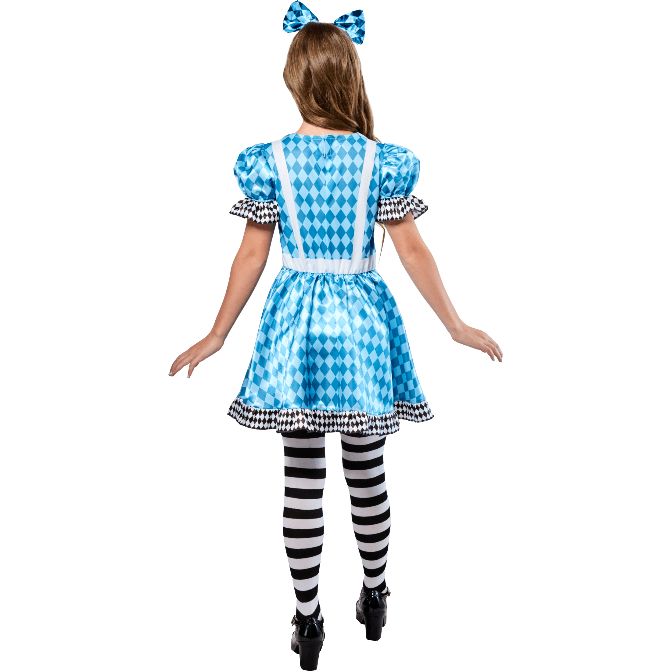 Dark Alice Halloween Costume for Children, Girl's Size L (10/12), by Way to Celebrate