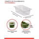 thumbnail image 2 of Inserto de policarbonato 1/3 C Tapa 10cm. Shorbull Evita fugas Shorbull POL-1/3, 2 of 6