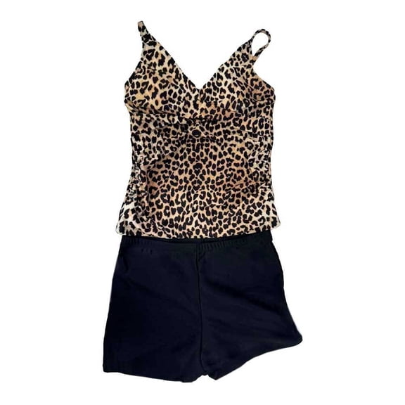 Bikini Ocean Pacific para Mujer Tirantes Negro Talla CH 2 Piezas