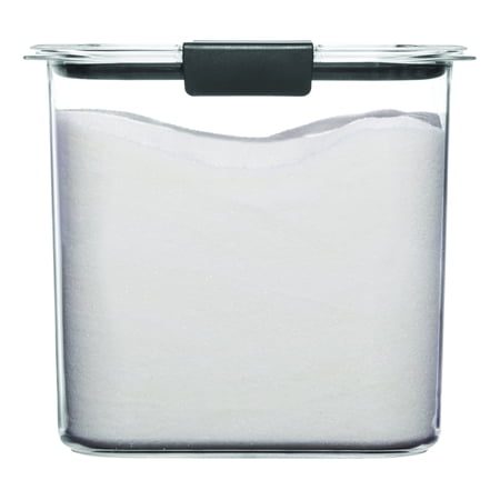 Rubbermaid Brilliance Pantry Storage Container, 12 Cup, Dishwasher Safe