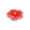Red, variant on 1.2In Hibiscus Flower Floating Bird Bath Feeder Mini Resin Floating Water Basin For Garden Pond Patio Balcony Outdoor Bird Decoration(Red-3Cm)