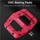 thumbnail image 5 of Bicicleta, Accesorios Para Montar, Pedal De Rodamiento De Nailon Resistente Al Agua, Pedales De Montaña Antideslizantes Con Banda De Rodadura Grande Para Bicicleta, Ciclismo Al Aire Libre Vogacara OD005422-00, 5 of 7
