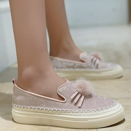 AXXD All Weather Grip Flats Shoes Casual Mom Halloween Shoes Training Winter Christmas Shoes For Reduced Price