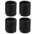 thumbnail image 1 of BESTYASH 4Ud Tapones U Forma Para Pies De Plástico Negro Almohadillas Antideslizantes, 1 of 6