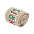 thumbnail image 2 of Cinta navideña de 5,4 yardas, bonita cinta navideña con diseño para manualidades, para fiestas navideñas, regalos, lazos, manualidades B, 2 of 10