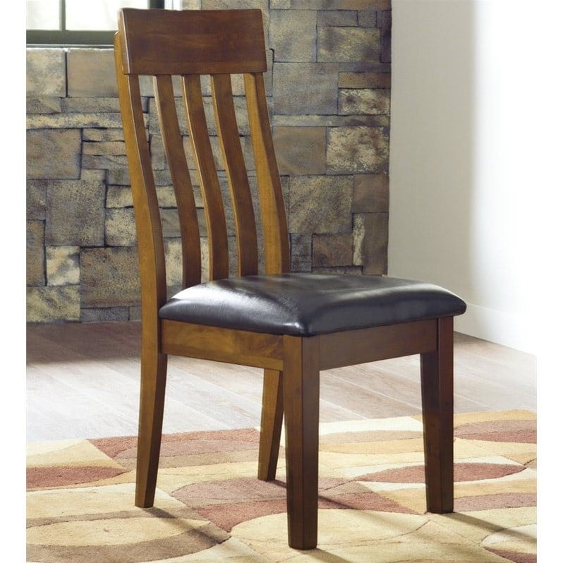 Ashley Furniture Ralene Dining Chair In, Medium Brown Wood Dining Chairs