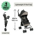 thumbnail image 3 of Ingenuity 3D Mini Convenience Stroller, Cashew Tan, Toddler, 3 of 11