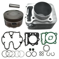 Woudy Top End Rebuild Kit Piston Cylinder Gaskets Std 85mm for Honda TRX400EX