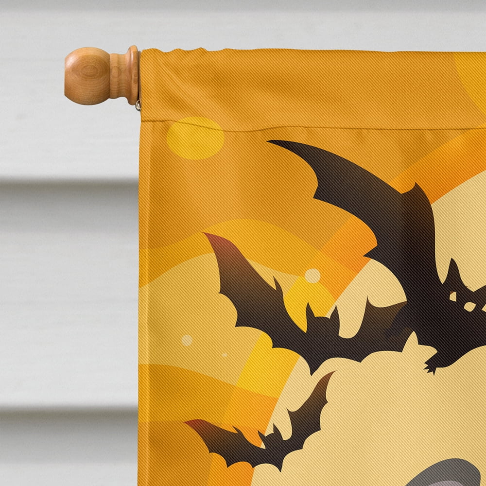 Halloween American Curl Cat Flag Canvas House Size
