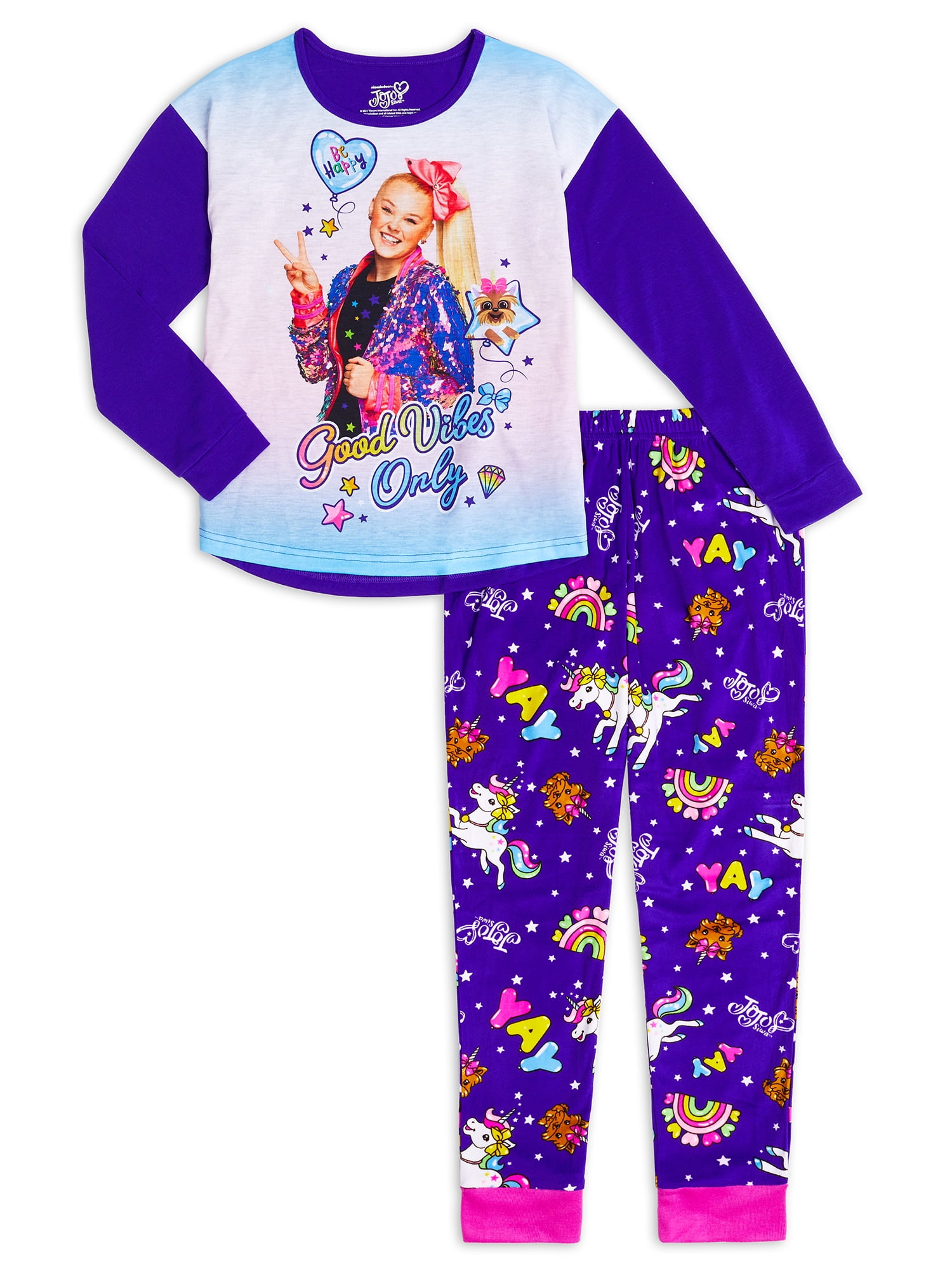 AME Sleepwear Girls' Nastya Play Like Nastya Jogger Pajama