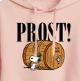 thumbnail image 3 of Peanuts - Prost Snoopy Root Beer - Juniors Cropped Pullover Hoodie, 3 of 6