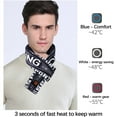 thumbnail image 2 of IROINNID Electric Heating Scarf USB Smart Charging Neck And Shoulder Scarfs For Men And Women Cold Protection,Black, 2 of 7