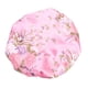 thumbnail image 5 of Gorro de dormir Qarigey de satén extra grande ajustable con patrones bohemios rosado 5Conjunto, 5 of 6