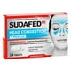 Sudafed PE Head Congestion + Mucus Non-Drowsy Relief Tablets, 24 ct ...