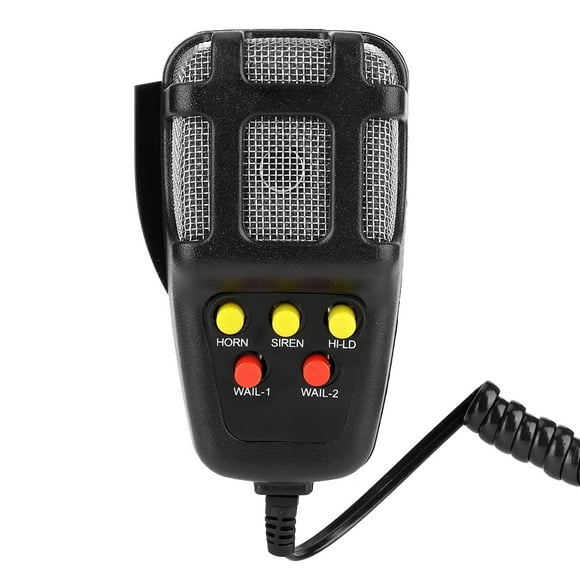 Alarm Horn Car Horn Horn Siren Horn Electronic Horn 115-130db Super Car 5 Tone Warning Alarm Siren Horn Speaker With Mic