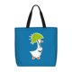 thumbnail image 1 of Fotbe Goose Holding an Umbrella Bolsa Tote con Estampado para Mujer, Bolsos con Cremallera, Bolsa de Hombro Casual de Gran Capacidad con Bolsillos Internos, 1 of 7