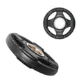 thumbnail image 2 of Par de Discos Olímpicos Tayga Rubber 4 Agarres 2 Lb., 2 of 3