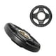 thumbnail image 2 of Par de Discos Olímpicos Tayga Rubber 4 Agarres 2 Lb., 2 of 3