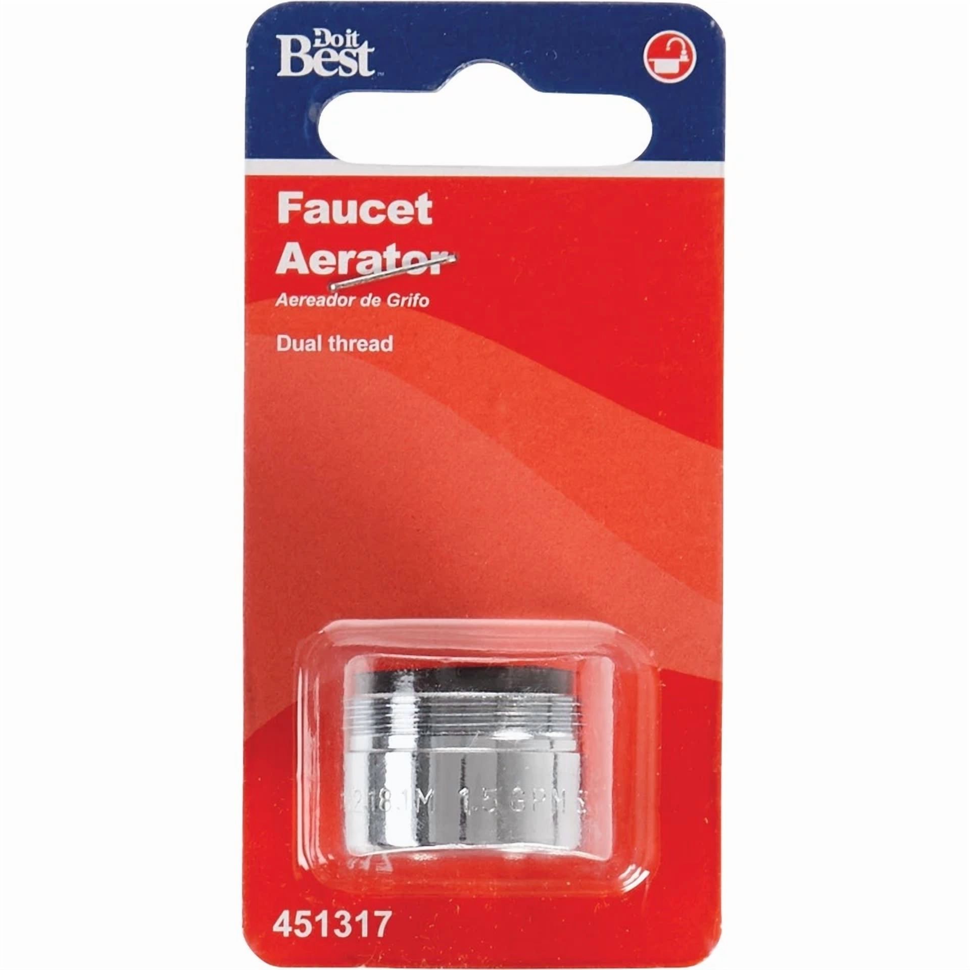 BUTTERFLY- Do It 1.5 Gpm Water Saver Faucet Aerator 451317 Sim Supply, Inc. 451317