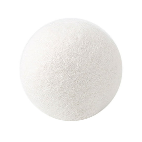Yibooy Soften Fabric Organic Wool Dryer Balls Wool Dryer Balls for Laundry (3cm)
