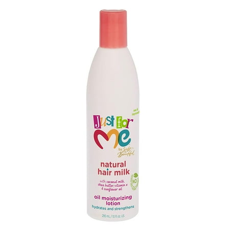 Just For Me Natural Hair Milk Oil Moisturizing Lotion, 10 Oz, 6 Pack