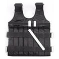 thumbnail image 2 of Breathable Weighted Vest, 15/20/50kg Adjustable Upper Body Strength Training Workout Fitness for Men and Women, 2 of 4