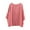 Pink, variant on Chbgutlmr Womens Plus Size Tops 3/4 Length Sleeve Crewneck Casual Blouses Loose Lightweight Oversized Shirts