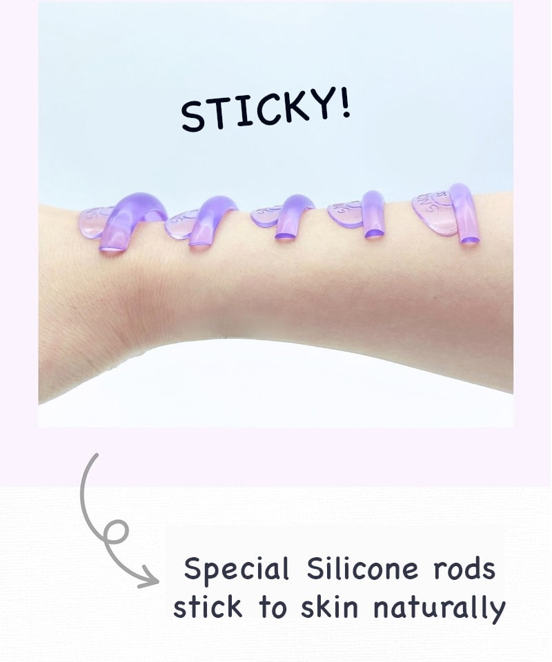 SNOW SNAIL RODS - [WATER DROP SHAPE C CURL] for Eyelash Perm/Lifting