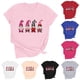 thumbnail image 1 of RKSTN Valentine Gifts Women's Valentine's Day T Shirts Oversized Crewneck Valentines Graphic Print Short Sleeve Shirt Womens Casual Solid Round Neck Plus Size Loose Fits Tee Top Summer Clothes, 1 of 8