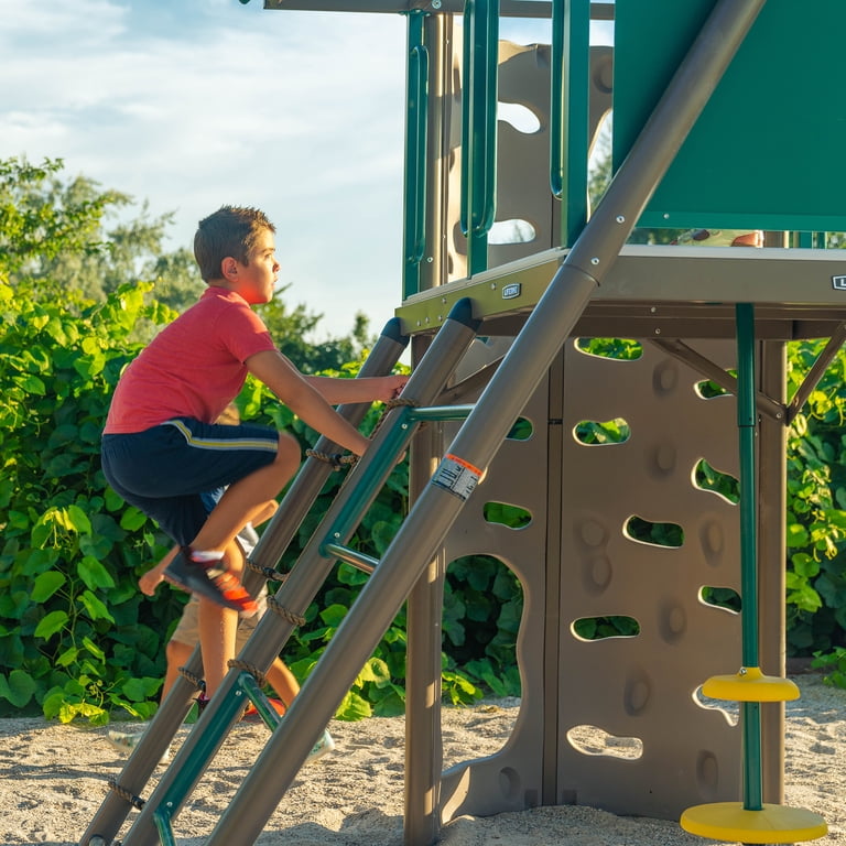 Lifetime Big Stuff Adventure Swing Set with Spider Swing (91079